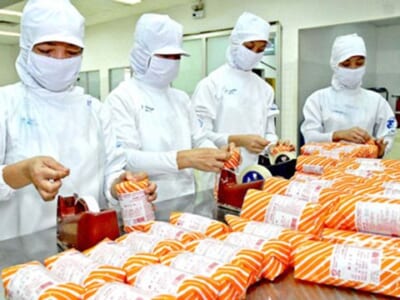 Đơn hàng chế biến thực phẩm tại tỉnh Nigata
